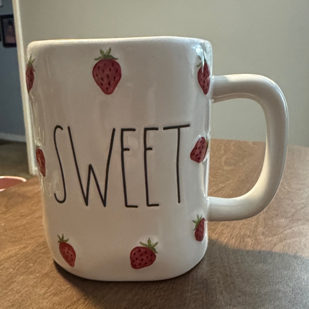 Rae Dunn Strawberry Sweet Coffee Mug
